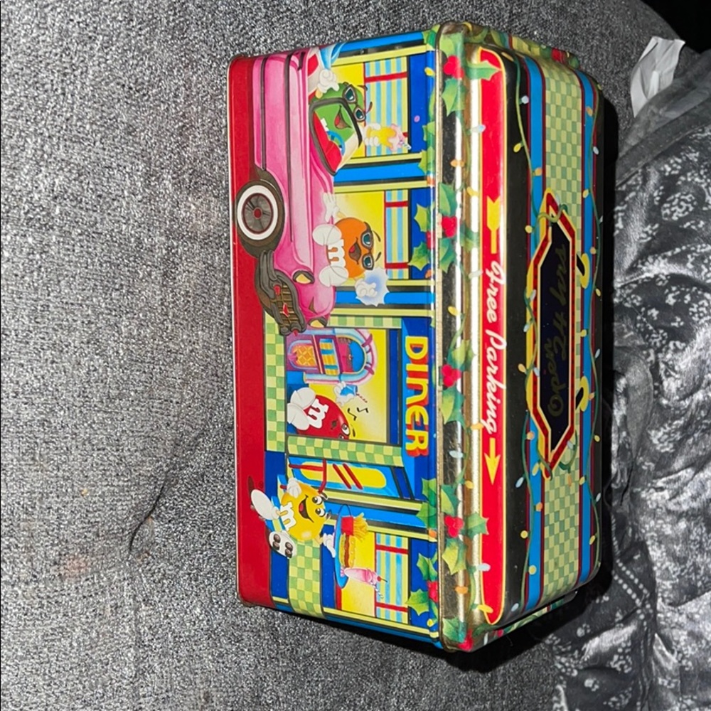 Free** Read Description: M&M tin
